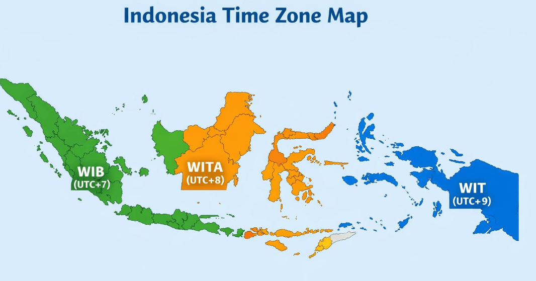 Mengapa Indonesia Memiliki Tiga Zona Waktu? Ini Alasan di Balik WIB, WITA, dan WIT